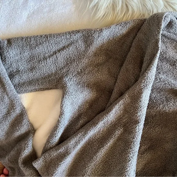 BAREFOOT DREAMS Bamboo Cozy Chic Calypso Wrap Cardigan #436 small medium - Picture 5 of 7